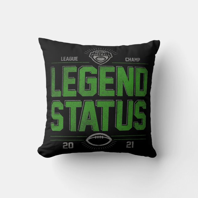 Almofada Fantasy Futebol League Champ Legend Status (Frente)