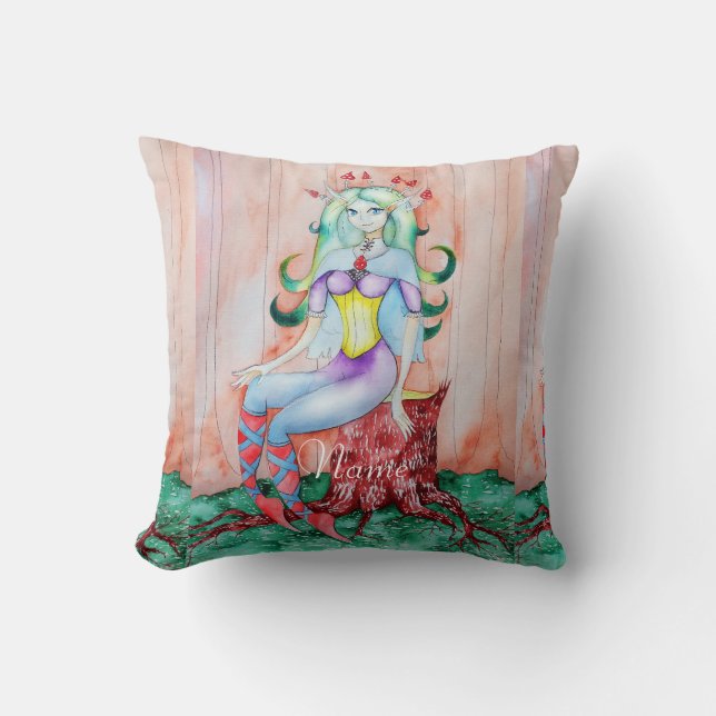 Almofada Fantasy Pixie Fairy Thunder_Cove (Frente)