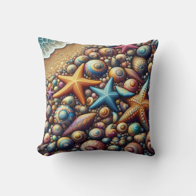 Almofada Fantasy Seashore cushions  (Frente)