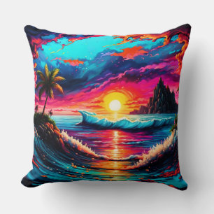 Almofada Fantasy Tropical Sunset
