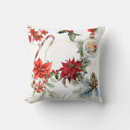 Almofada Färglös julfoto-dekorativ fyllning kudde