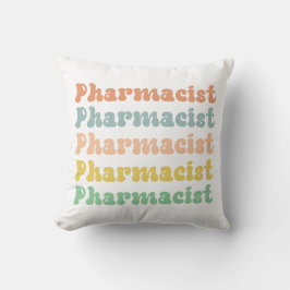 Almofada Farmacêutico Farmacologia Retro Groovy