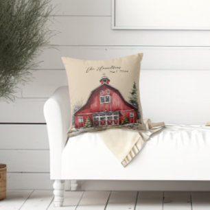 Almofada Farmhouse Country Christmas