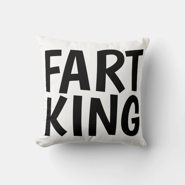 Almofada FART os travesseiros decorativos engraçados do REI (Frente)