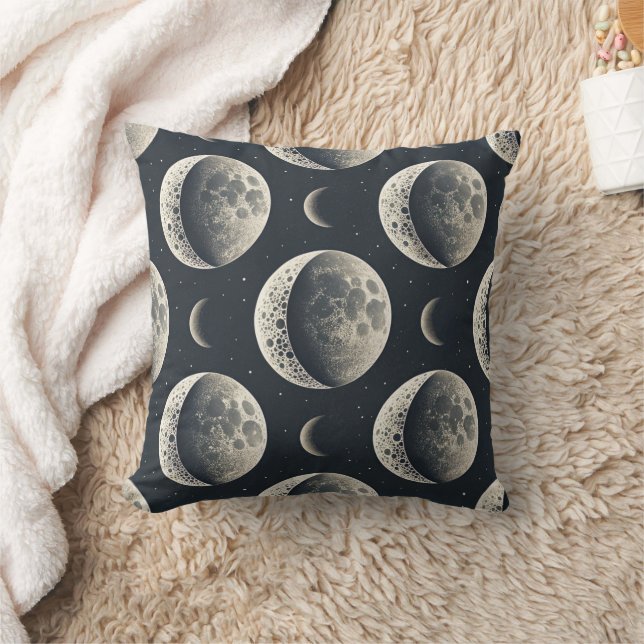 Almofada Fase da Lua Celestial (1) (Cobertor)