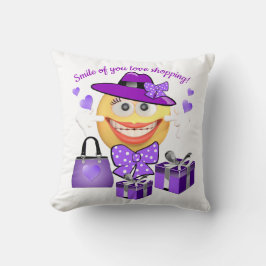 Almofada Fashion Emoji, uma Moda Cuta Personalizável, com C