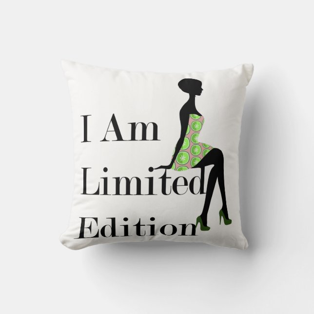 Almofada Fashion Silhouette I Am Limited Edition Cote (Frente)