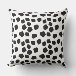 Almofada Faux Rocks Black and White Indoor