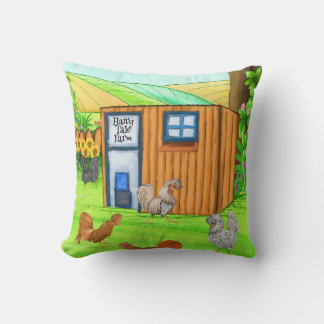 Almofada Fazenda de Conchas Leiteiras - Contos de Galo Leit