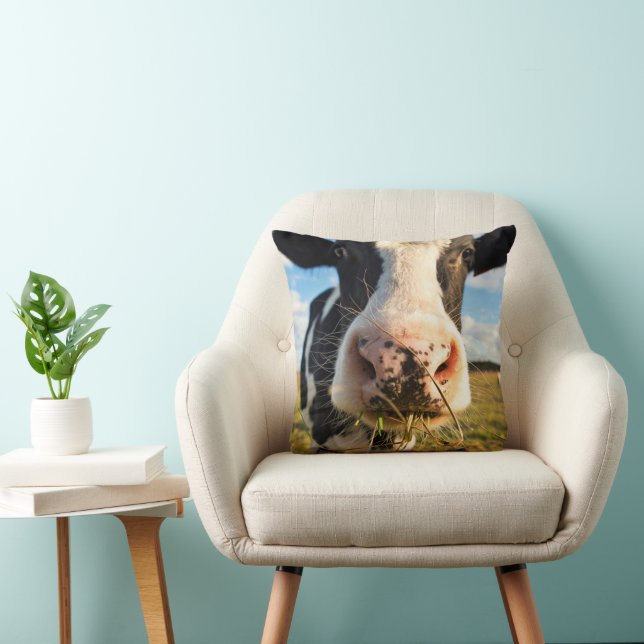 Almofada Fazendas | Mastigação De Vaca Holstein (Cadeira)