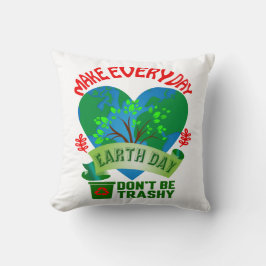 Almofada Fazer Todos os Dias o Dia da Terra