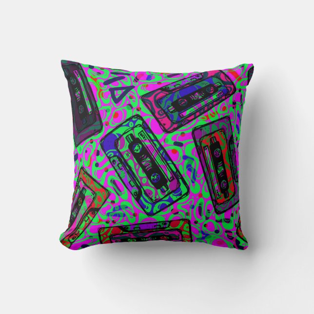 Almofada Fazer uma declaração com exclusivo e Na moda (Frente)