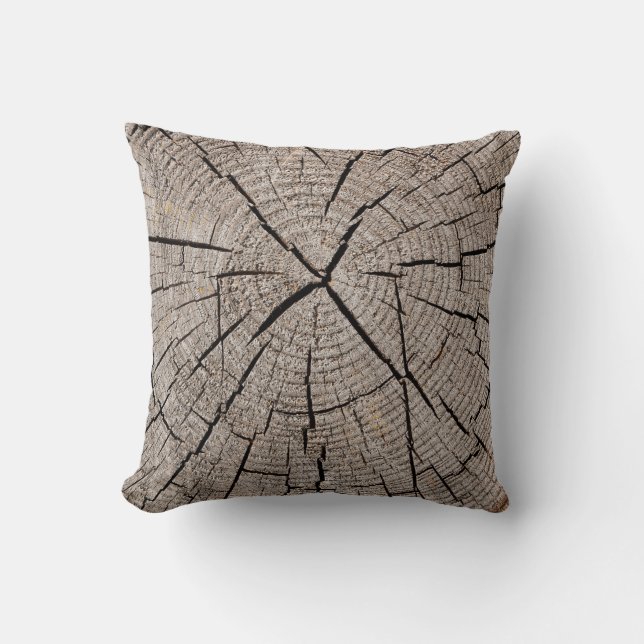 Almofada Fechar a textura de fundo da cinza de velhos agent (Frente)