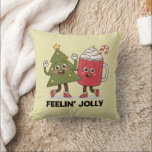 Almofada Feelin Jolly Christmas Tree Coffee Lover Winter<br><div class="desc">Feelin Jolly Christmas Tree Coffee Lover Winter</div>