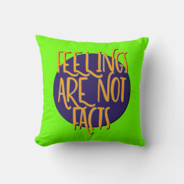 Almofada Feelings Are Not Facts | 12 Step Recovery Slogan