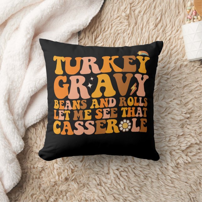 Almofada Feijões E Rolos De Turcos Deixem-Me Ver Esse Casse (Cobertor)