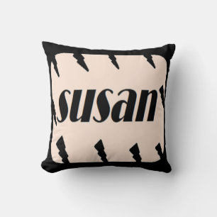 Almofada Feito e projetado para a linda Susan