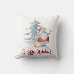 Almofada Félicias Festivas, Papai Noel Pinheiro