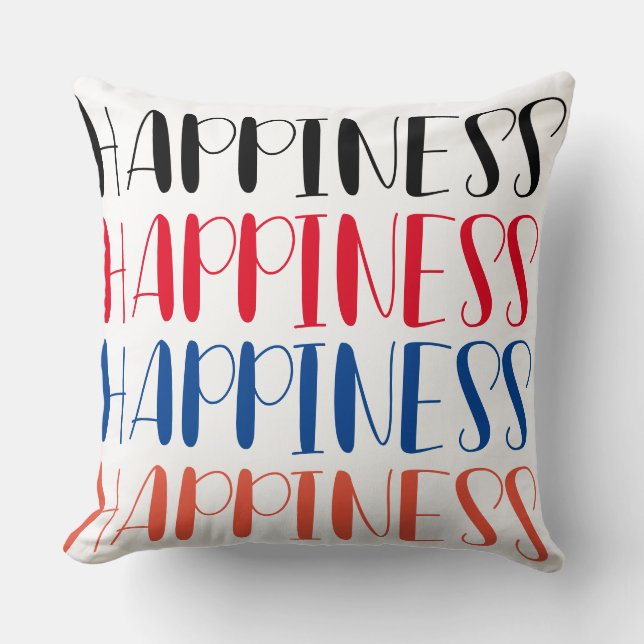 Almofada Felicidade (Frente)