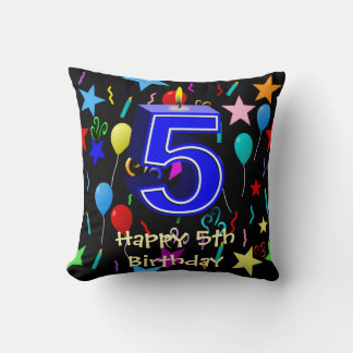 Almofada Feliz 5º Aniversário
