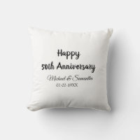 Feliz 50º aniversário adicionar nome do casal data