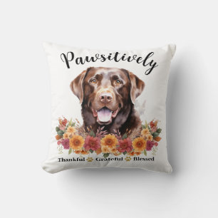 Almofada Feliz Agradecimento, Feliz Cachorro Bênção