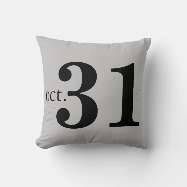 Almofada Feliz Dia das Bruxas (Frente)