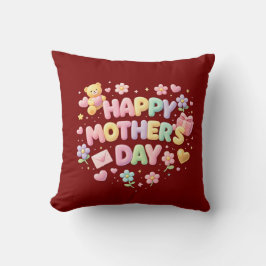 Almofada Feliz Dia das Mães - Bubble Bear