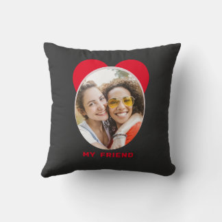 Almofada Feliz Dia de Amizade BEST AMIGO FOTO