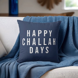 Almofada Feliz Dia de Challah | Engraçado Hanukkah