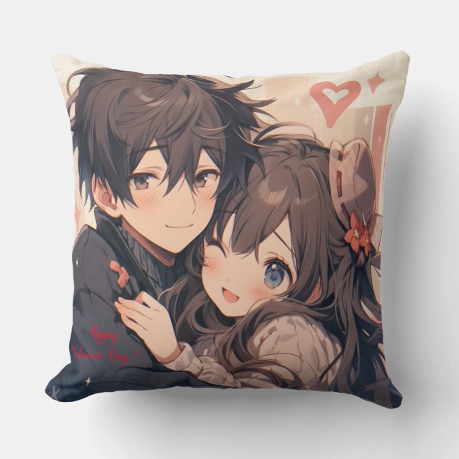 Almofada Feliz Dia dos Namorados! (Frente)