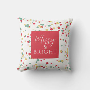 Almofada Feliz e verde verde-claro grande espalhador