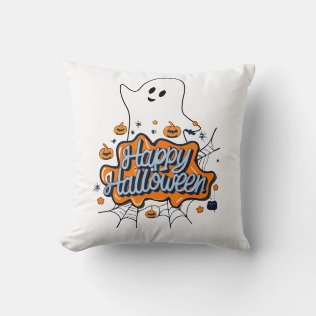Almofada Feliz Halloween  (Frente)