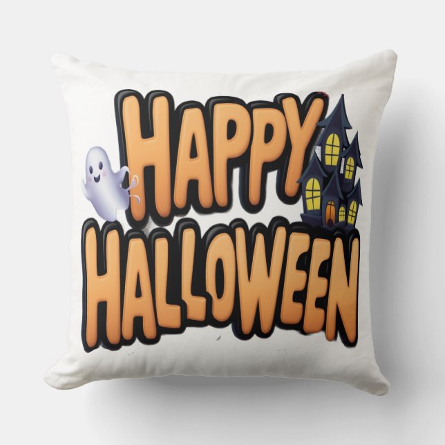 Almofada Feliz Halloween  (Frente)