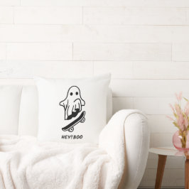 Almofada Feliz Halloween Boo Modern