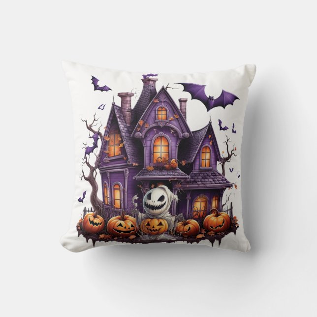 Almofada Feliz Halloween Ghoul (Frente)