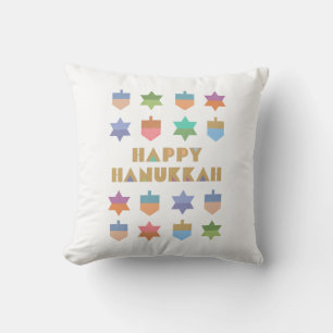 Almofada Feliz Hanukkah Sonhos e Estrelas