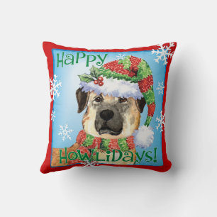 Almofada Feliz Howlidays Travesseiro decorativo Anatólia Sh