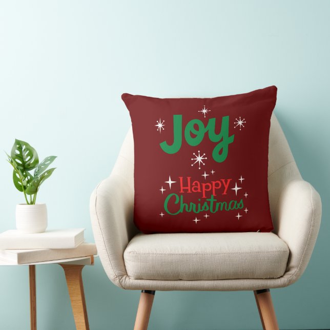 Almofada Feliz Natal (Cadeira)
