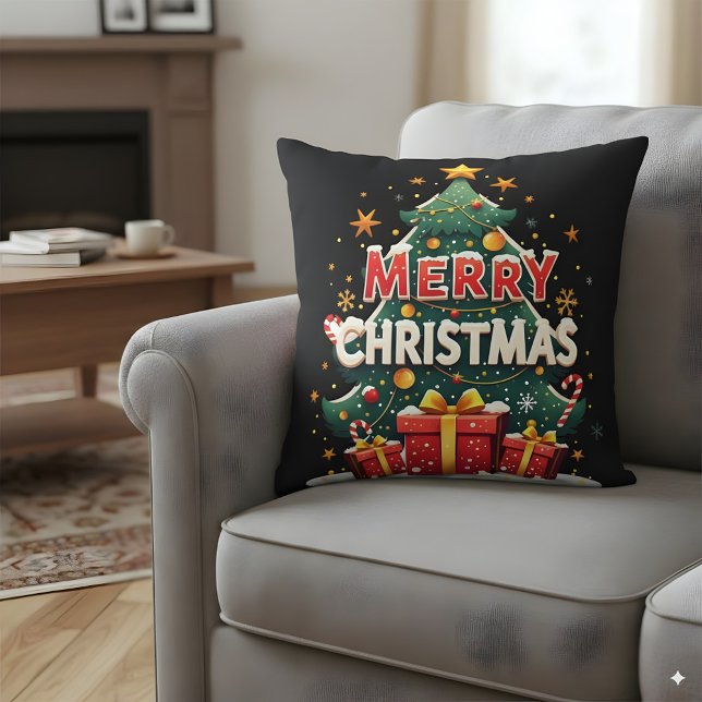 Almofada Feliz Natal (Criador carregado)