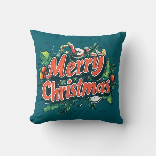 Almofada Feliz Natal (Frente)