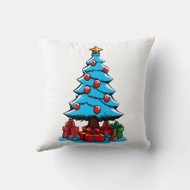 Almofada Feliz Natal 3D (Verso)