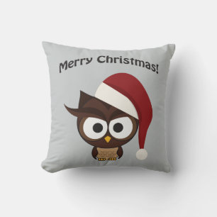 Almofada Feliz Natal, Coruja Irritada