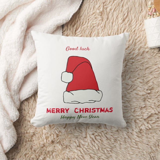 Almofada Feliz Natal e Ano Novo (Cobertor)