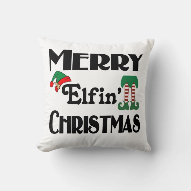 Almofada Feliz Natal Encantado (Frente)