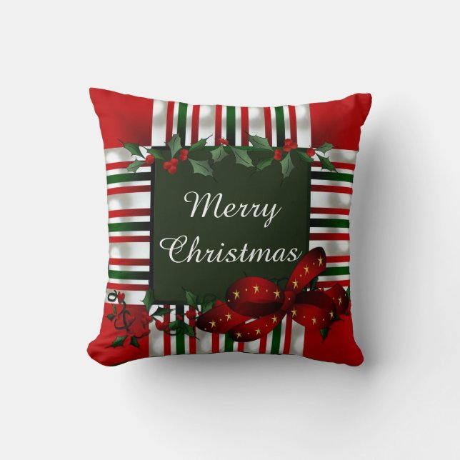 Almofada Feliz Natal Personalizado (Frente)