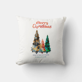 Almofada Feliz Natal, Pinturas Acrílicas