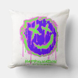 Almofada Feliz Nation Toxiative Decorative Travesseiro deco