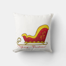 Almofada Feliz Papai noel de Natal