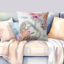 Feliz Queda Branca Abóbora Aquarela Blogues Florai